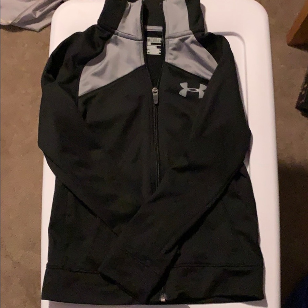 Youth under armour track jacket